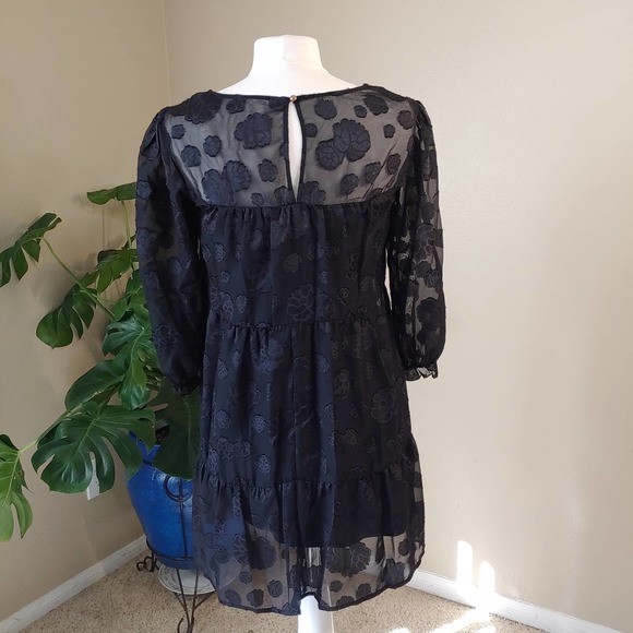 Speechless- Black Mini Dress  Size M - Picture 4 of 5
